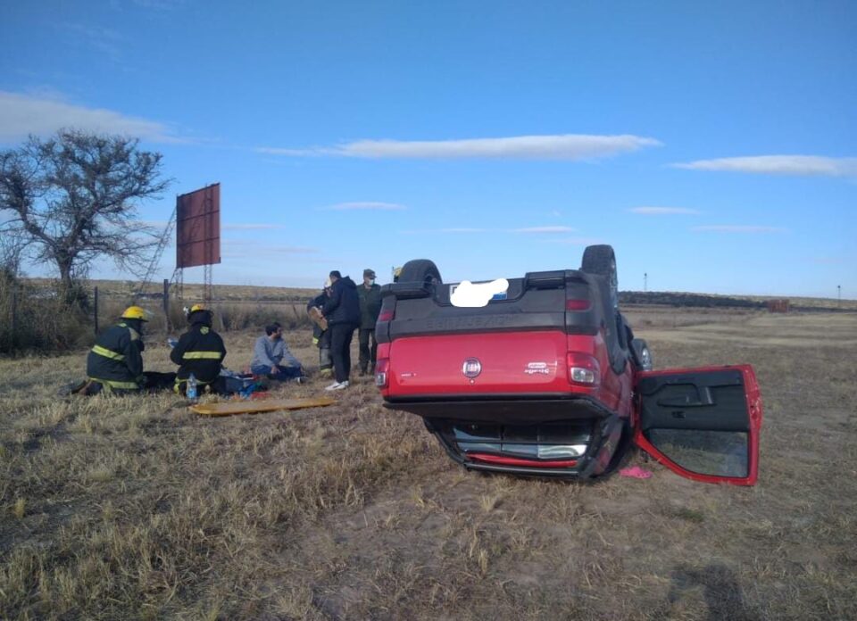 El accidente aconteció alrededor de las 17.00hs, en Ruta 36, cerca de Despeñaderos.