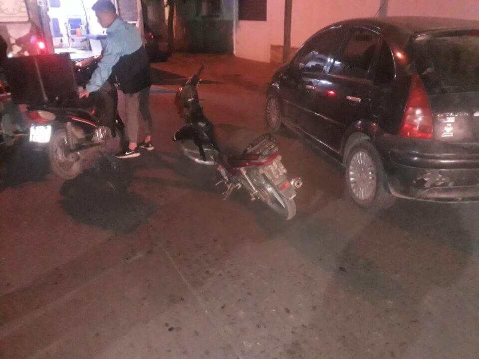 Un motociclista herido tras un accidente en Barrio Norte