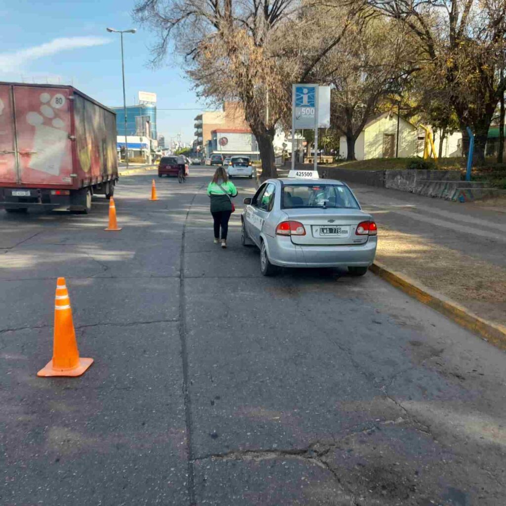 Se realizaron controles vehiculares en distintos puntos de la ciudad