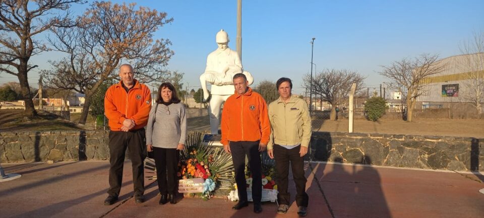 La ciudad conmemoró el Día del Bombero Veterano