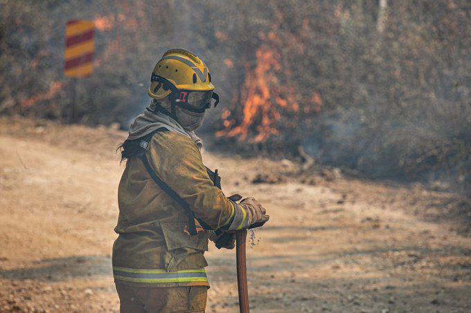 Incendios forestales: riesgo extremo hasta el próximo viernes