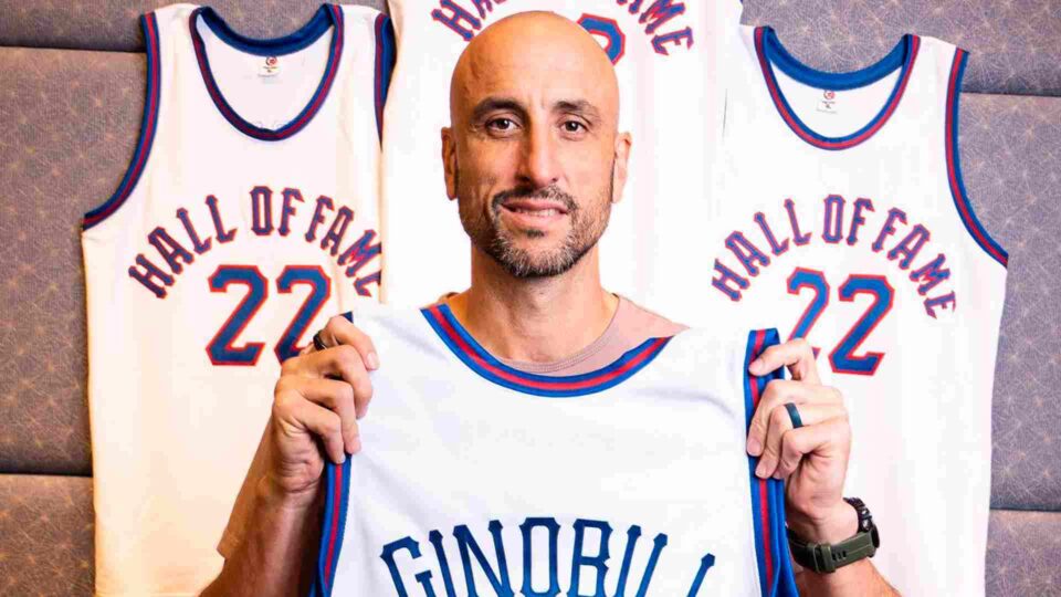 "Manu" Ginóbili ingresa al Salón de la Fama de la NBA