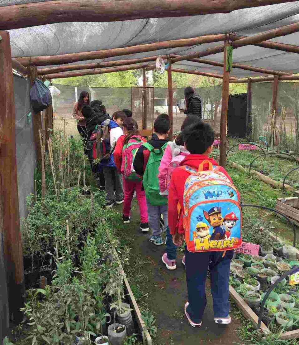 Anisacate: Vuelven las visitas a la Escuela Ambiental y los viveros