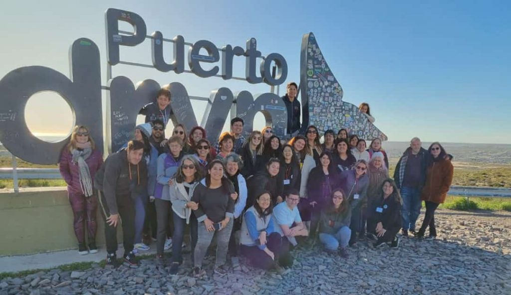 Estudiantes de la Escuela de Turismo local viajaron a la Patagonia
