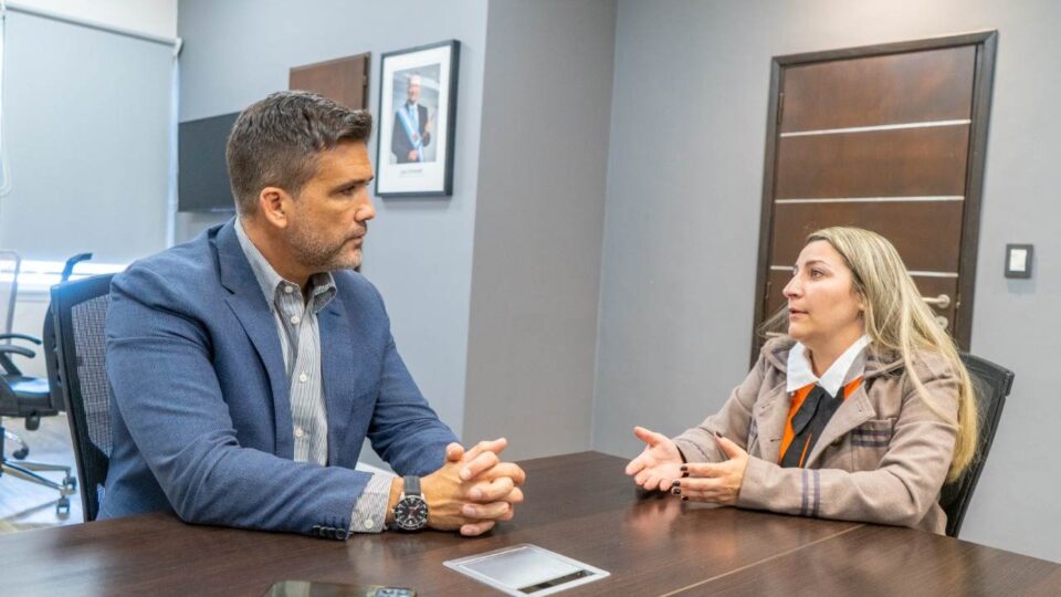 Bouwer: Facundo Torres y Paola Barrosa estrecharon vínculos de cara al futuro