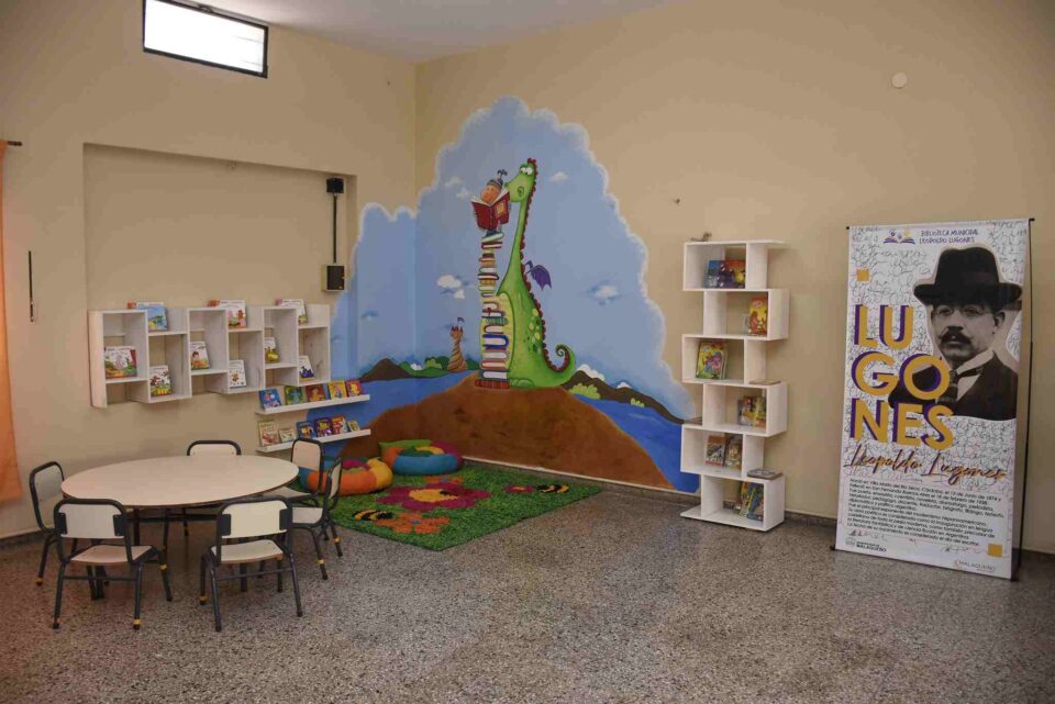 Malagueño: Se reinauguró la biblioteca Municipal "Leopoldo Lugones"