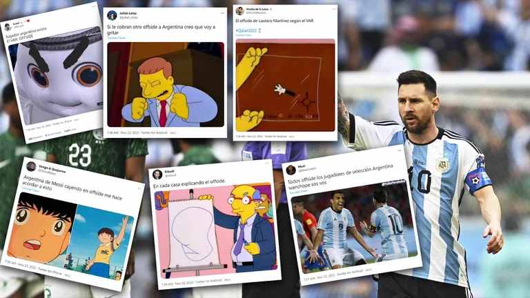 Los mejores memes y tuits de Argentina vs. Arabia Saudita: la dura derrota en las redes