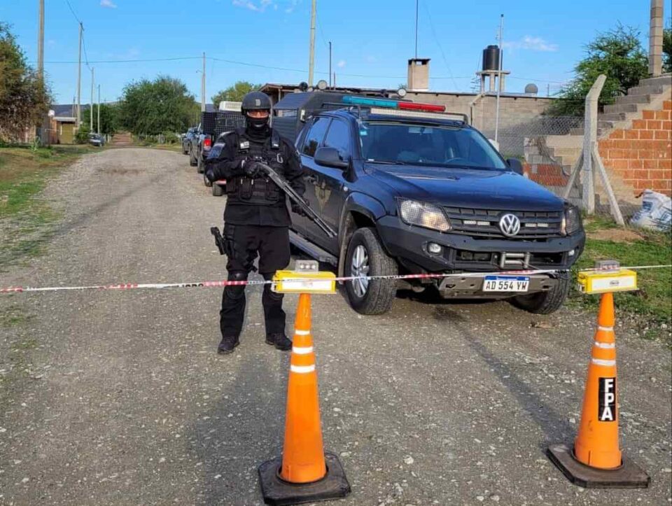 Allanaron dos kioscos de venta de droga en Anisacate
