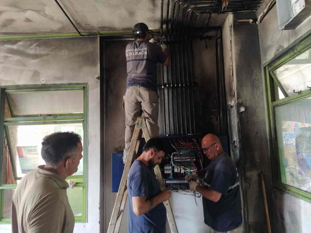 Incendio en el ENSAG dejó daños totales en el sistema eléctrico