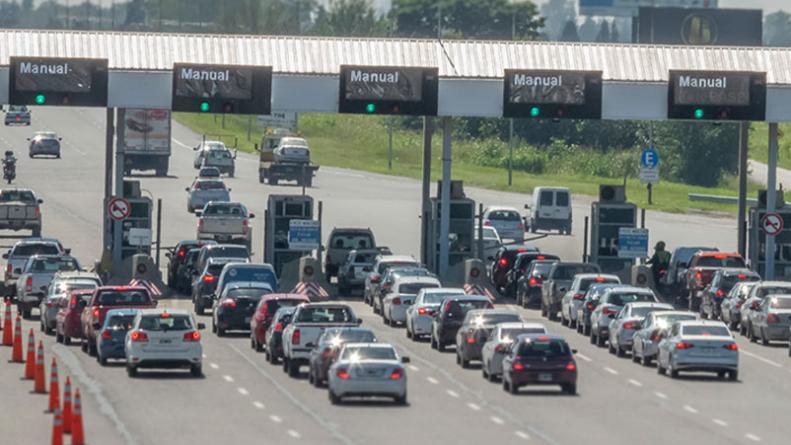 Aumentan los peajes: ir en auto a Córdoba costará $300