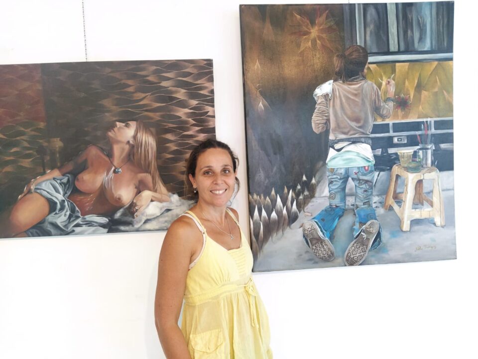 "Obras de mi vida" el realismo de las pinturas de Noelia Rodríguez