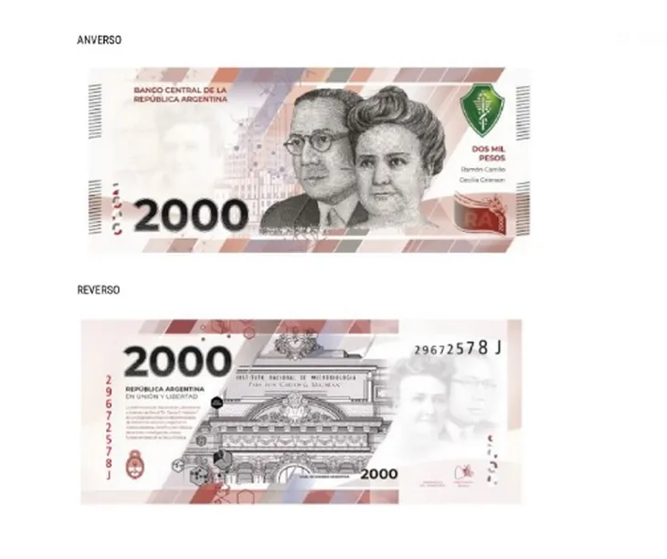 billete 2.000 pesos