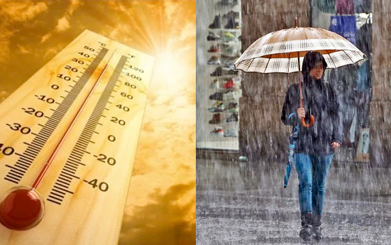 Después del sofocante domingo vienen el fresco y las lluvias