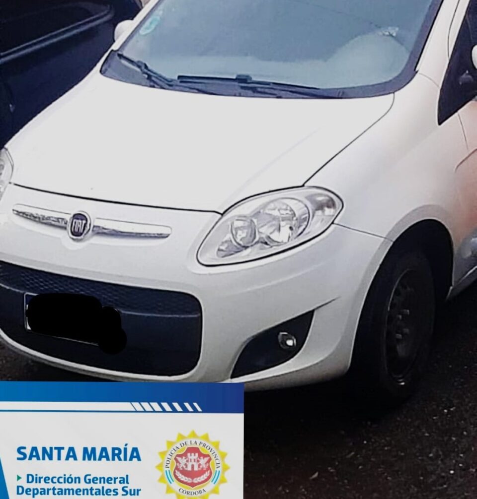 Hallaron un auto con pedido de secuestro en Anisacate