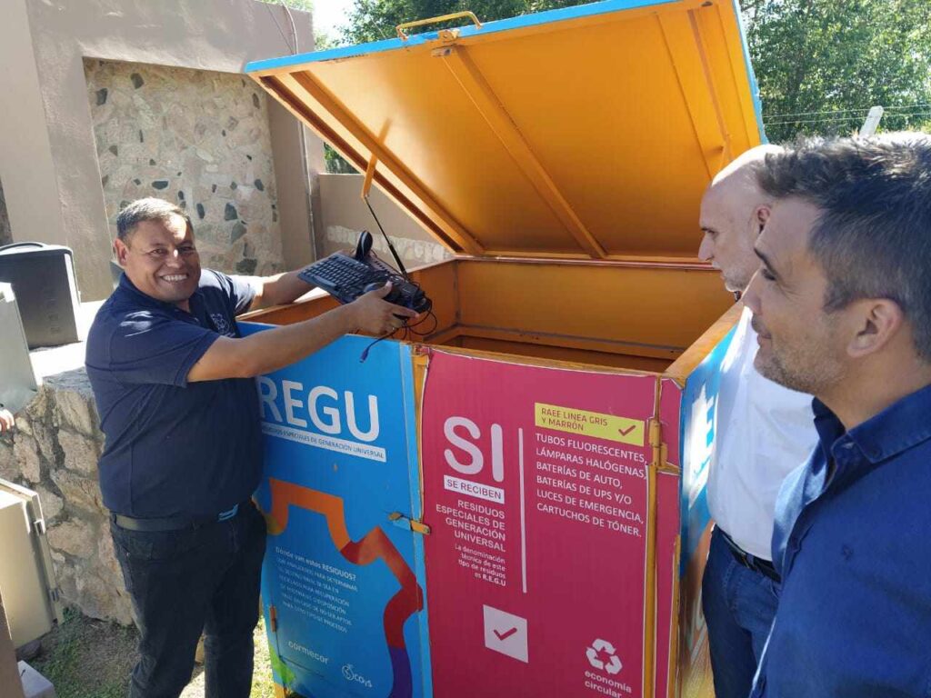 Falda del Carmen comienza a reciclar residuos eléctricos y electrónicos