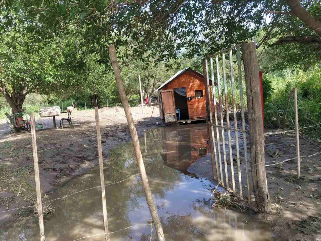La zona del Bajo Don Bosco, gravemente afectada por las inundaciones