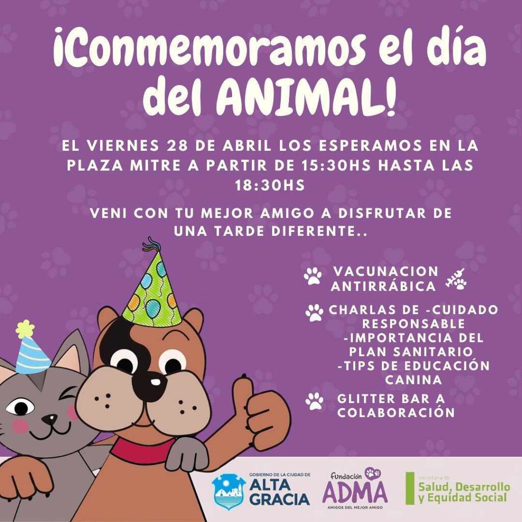 ADMA creó una "Cadena de Favores" para ayudar a familias y animales