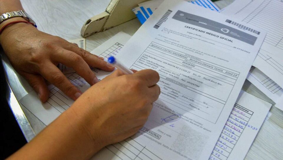 El trámite para realizar el Certificado Médico Oficial ya está disponible 