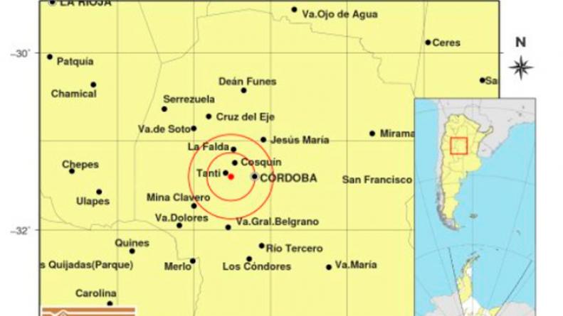 Temblor en Córdoba: de cuánto fue y dónde se sintió