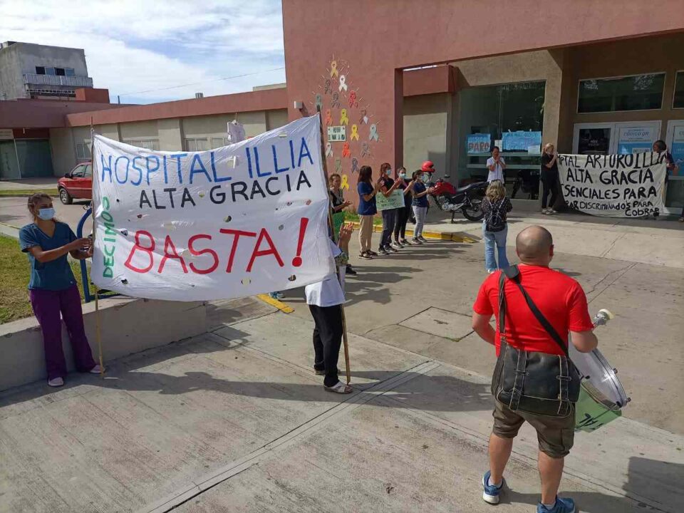 Trabajadores de la salud se reunieron con Barbás para destrabar el conflicto