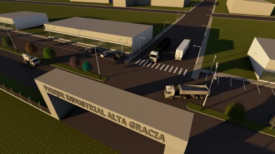 Este jueves se inaugura el Parque Industrial Pyme de Alta Gracia