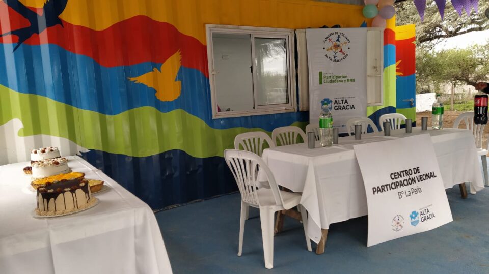 Inauguraron un nuevo Centro de Participación Vecinal en La Perla