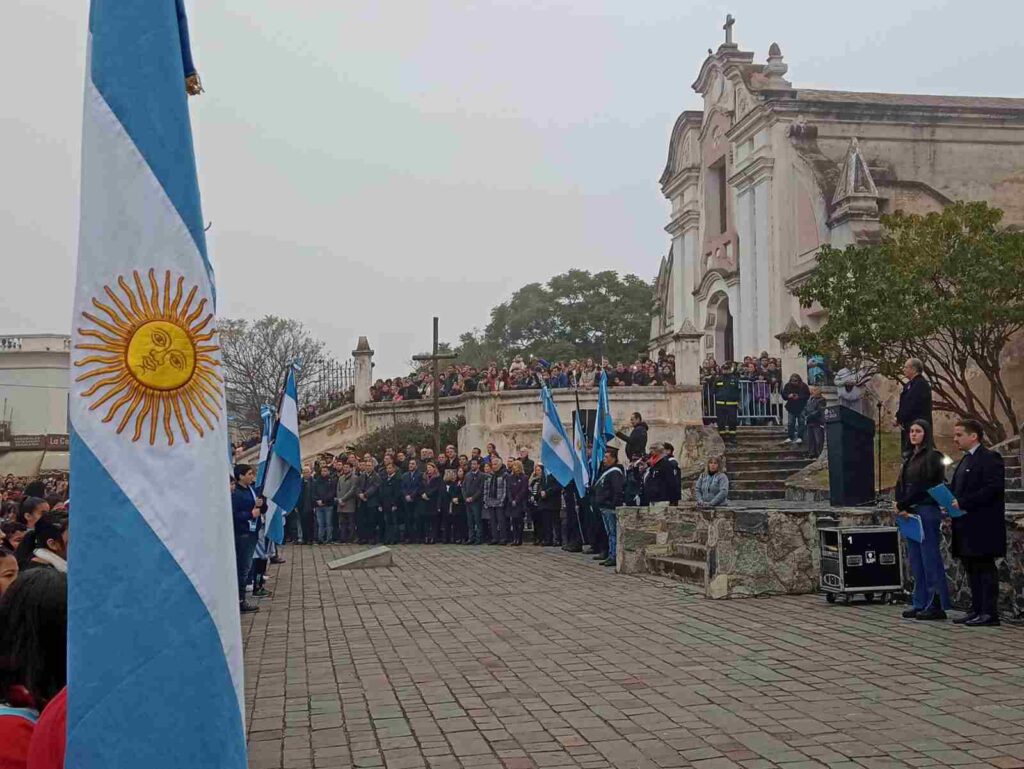 Se festejó en Alta Gracia el Día de la Bandera
