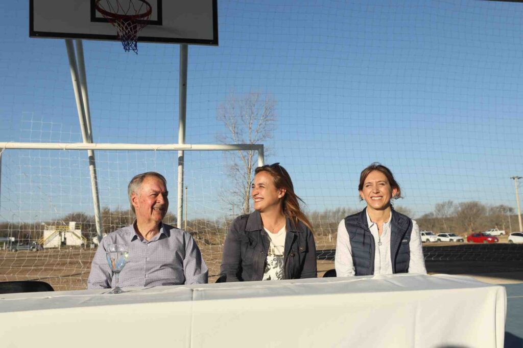 Con presencia de Schiaretti, Malagueño inauguró su Polideportivo Social