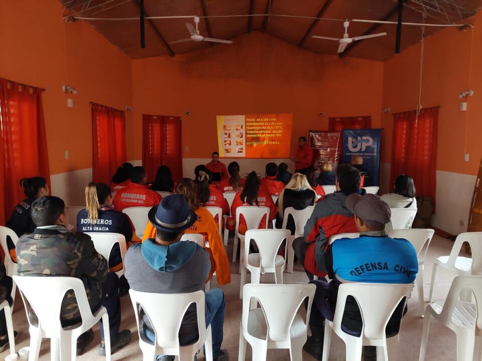 Valle de Anisacate fue sede de una capacitación en "Búsqueda y Rescate en Zona Agreste"