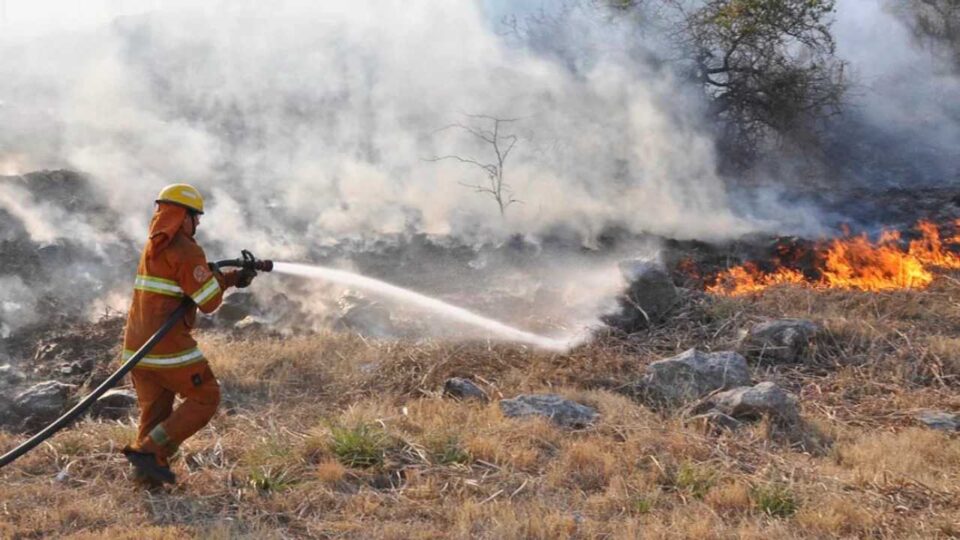 Es extremo el riesgo de incendios en zonas serranas de Córdoba