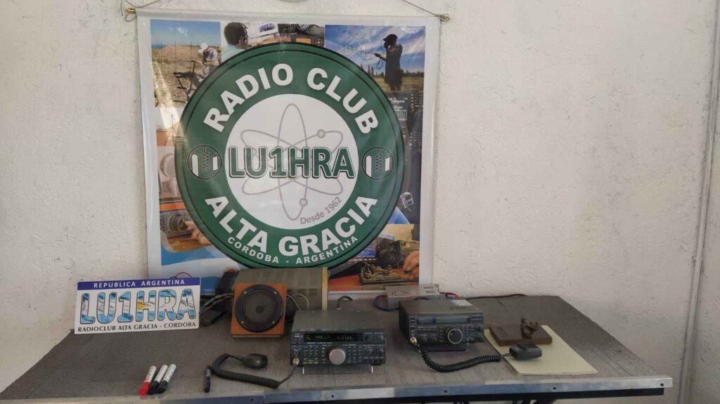 Radio Club Alta Gracia inauguró su propia sede en Parque Virrey Oeste