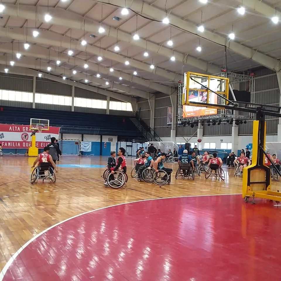 Alta Gracia mantuvo la punta en la liga provincial de básquet adaptado