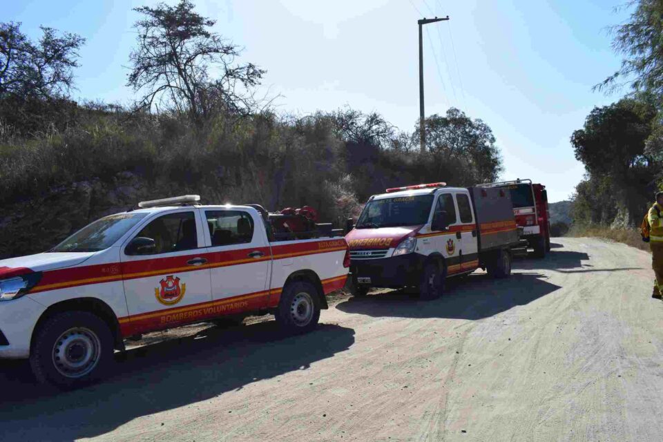 Se realizó el 5° Taller de Incendio Forestal con un simulacro