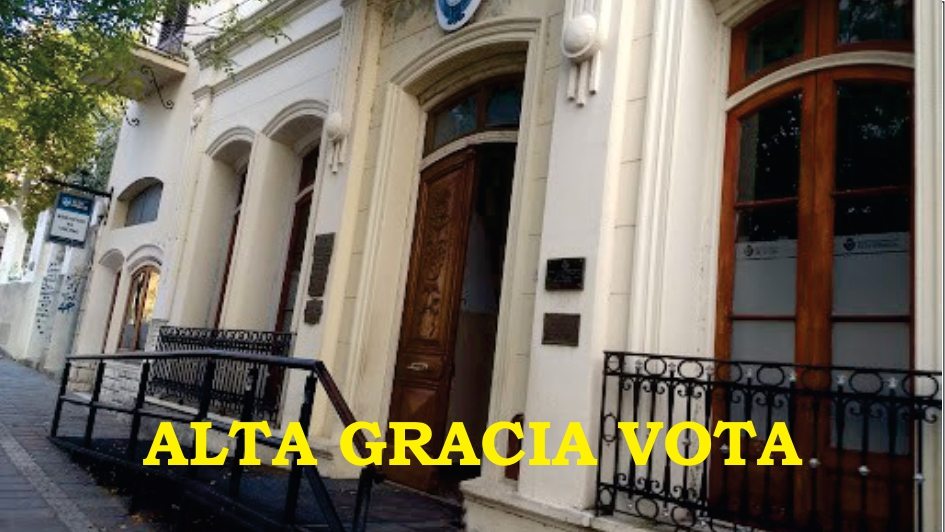 Este domingo Alta Gracia elige: todo lo que tenés que saber