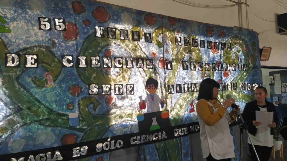 Comenzó al feria de ciencias de la escuela Cura Eleodoro Fierro
