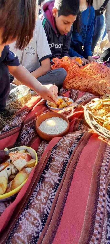 El Instituto Paulina Domínguez celebró el Día de la Pachamama
