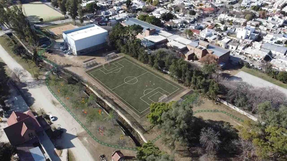 La ciudad completará su Parque Deportivo con una cancha de Fútbol 11