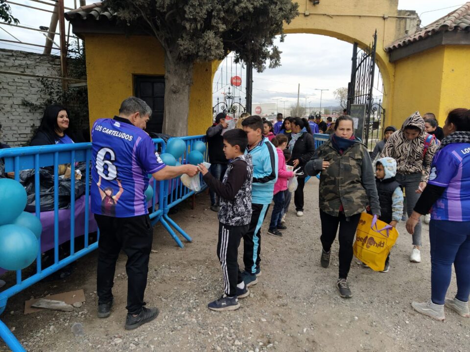 Un éxito total la fiesta del Día de la Niñez de Los Carteludos