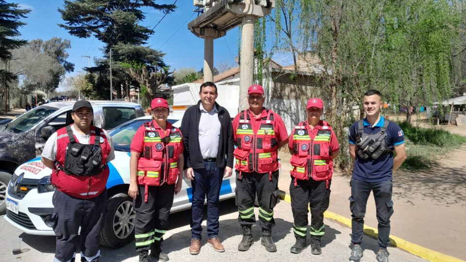 Defensa Civil de Falda del Carmen participó de un operativo en Icho Cruz