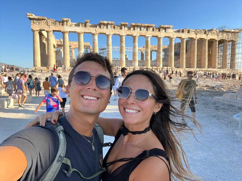 La historia de Facundo: Hace diez meses viaja con su novia por el mundo y ya recorrieron 9 países
