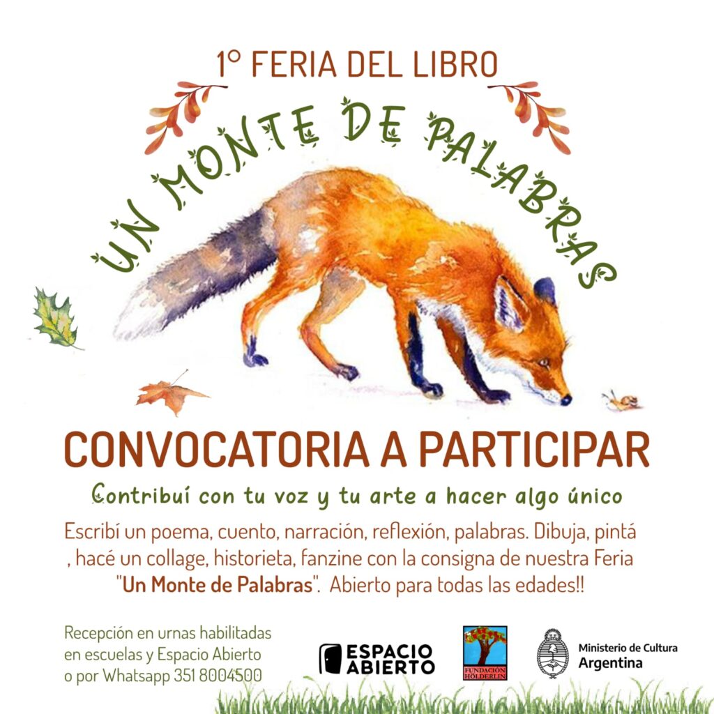 Está abierta la convocatoria para la 1° Feria del Libro de José de la Quintana