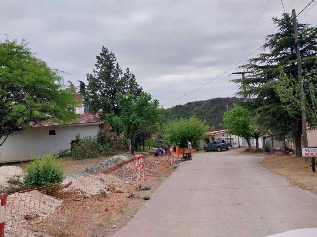 La Serranita continúa avanzando en diferentes obras