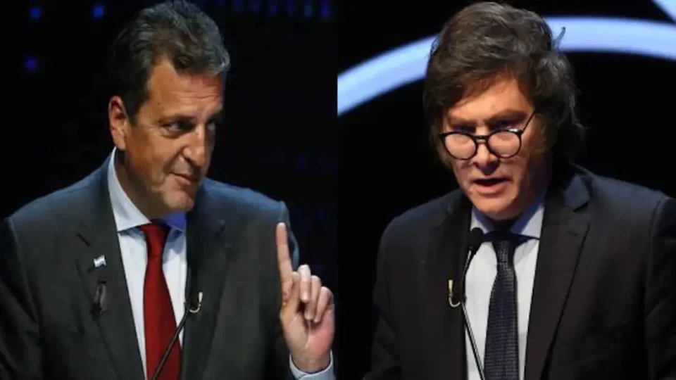 Encuesta nacional revela un posible empate técnico entre Massa y Milei en primera y segunda vuelta