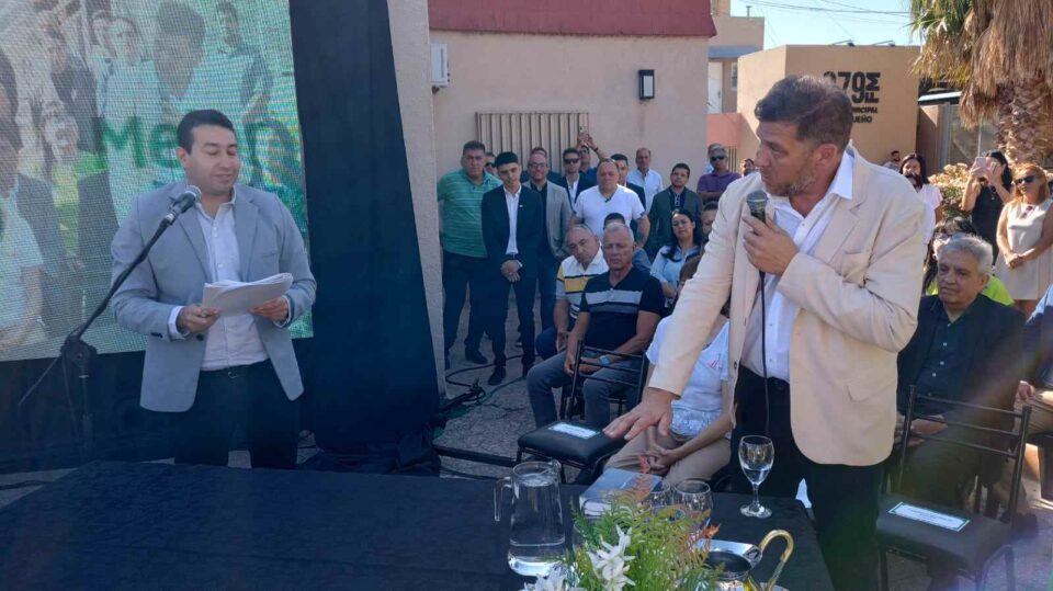 Marcos Fey asumió como nuevo intendente de Malagueño