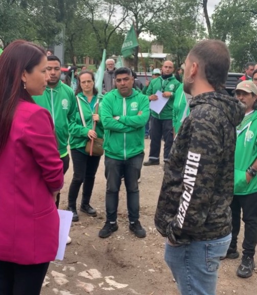 Contini recibió a delegados y representantes gremiales tras los despidos