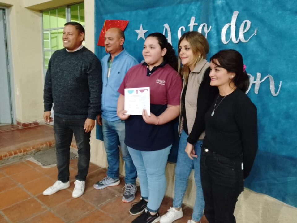 Falda del Carmen: la Universidad Popular entregó certificados de fin del año lectivo