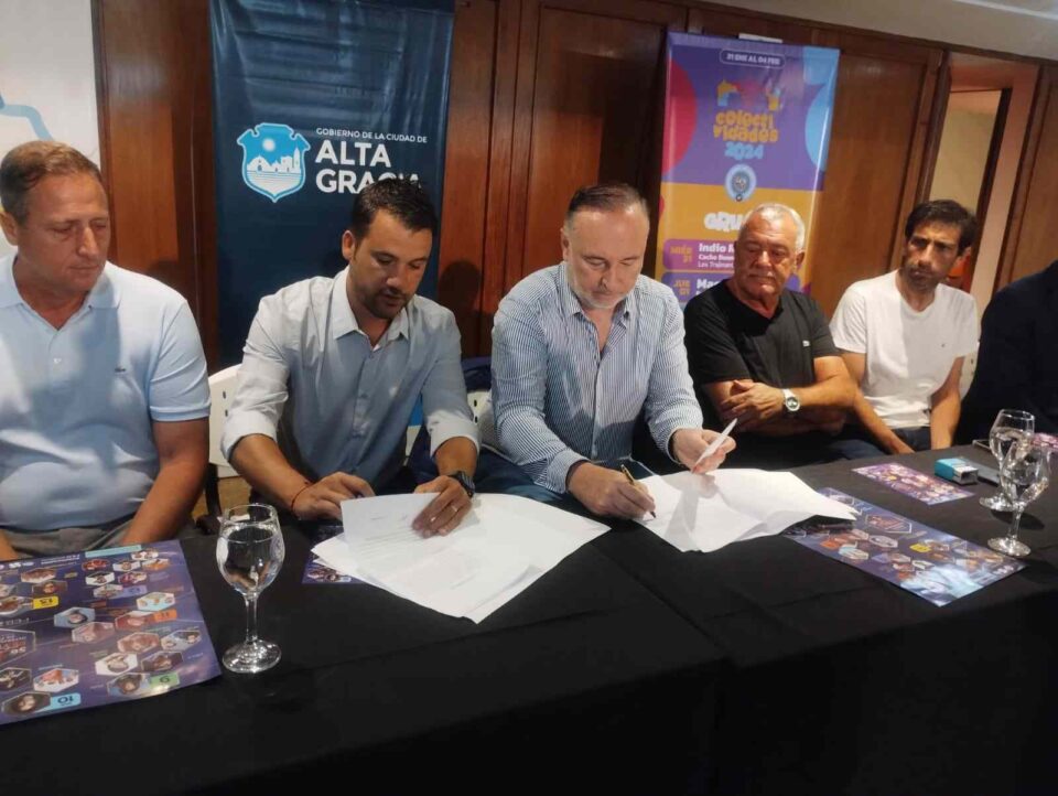 Presentaron el Festival Internacional de Peñas en Alta Gracia