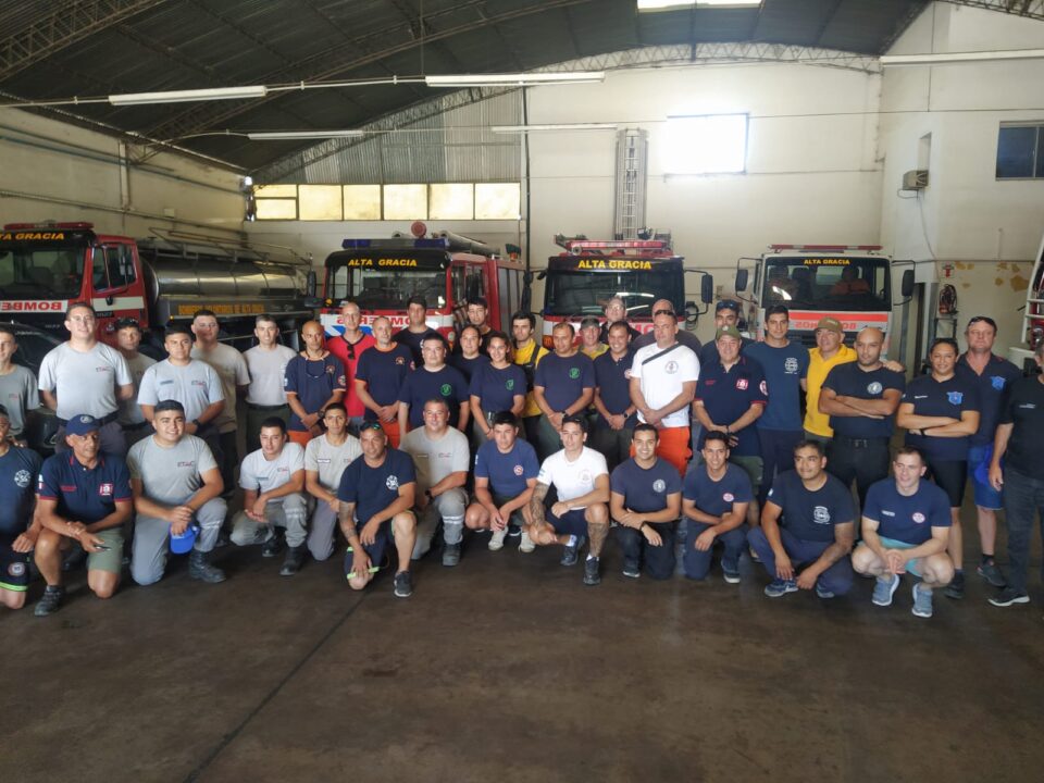 Los Bomberos Voluntarios viajan a combatir el incendio en Chubut