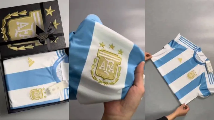 Se filtró la nueva camiseta de la Selección Argentina