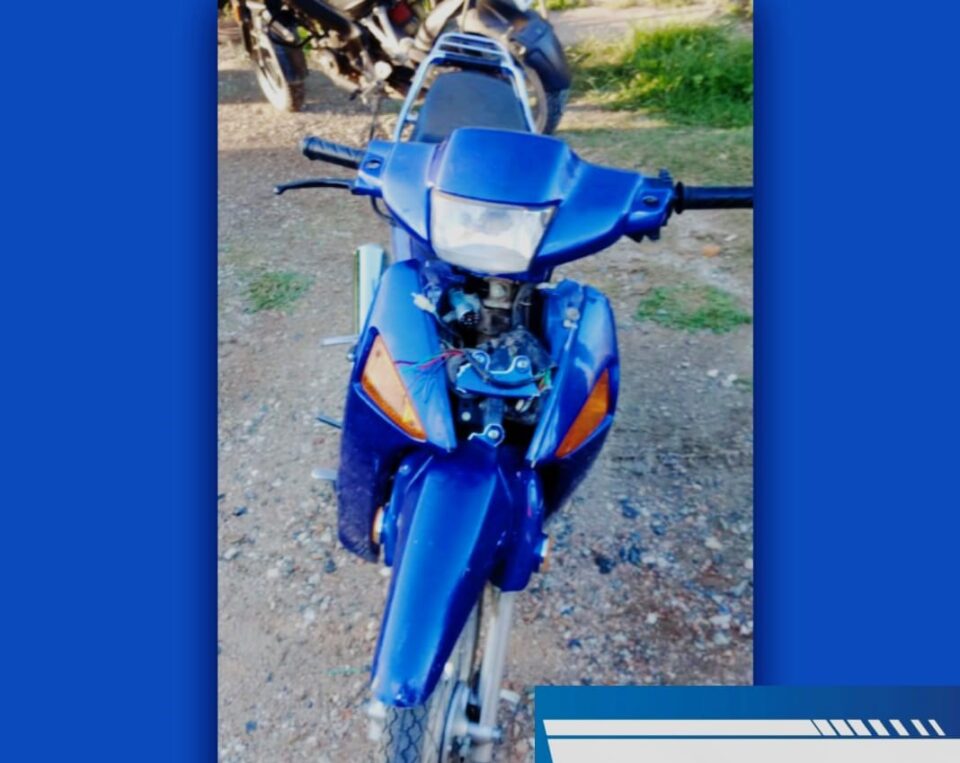 Robó una moto, intentó escapar de la policía y terminó detenido
